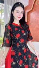 Áo Dài 4T Cà Na AD2915 (áo lẻ)