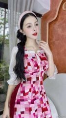 Áo Dài Đình Cổ Tích AD9002.2850 (áo lẻ)