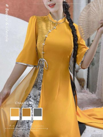 Áo Dài 2T+ Phong Đình+PK AD2922 (áo lẻ)
