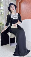 Áo Dài Măng Tây AD2943 (áo lẻ)