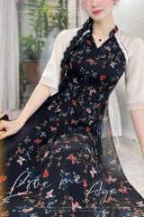 Áo Dài 4T Hoa Dạ Nguyệt AD2924 (áo lẻ)