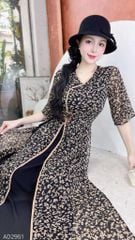 Áo Dài 4 Tà Chiếc Quạt Tiên AD2951 (áo lẻ)