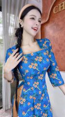 Áo Dài Vòng Tròn Tí Hon AD2812 (áo lẻ)