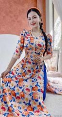 Áo Dài Viền Ren CHIE AD2940 (áo lẻ)