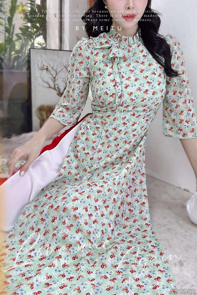 Áo Dài 4T Hawai AD2952 (áo lẻ)