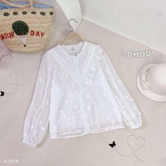 Áo Sơ Mi Ren Cây Cầu A2928