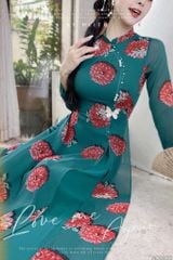 Áo Dài 4T Ngọc Nhũ AD2932 (áo lẻ)