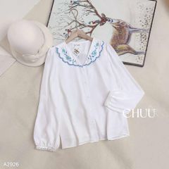 Áo Sơ Mi Cổ Hoa Bồ Đề A2926