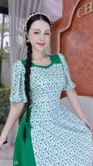 Áo Dài Ngũ Thạch+PK AD2936 (áo lẻ)