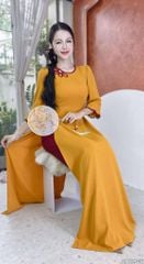 Áo Dài Mặt Trời Bé Con AD9001.2946 (áo lẻ)