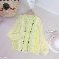 Áo Sơ Mi Nhịp Cầu Hoa A2927