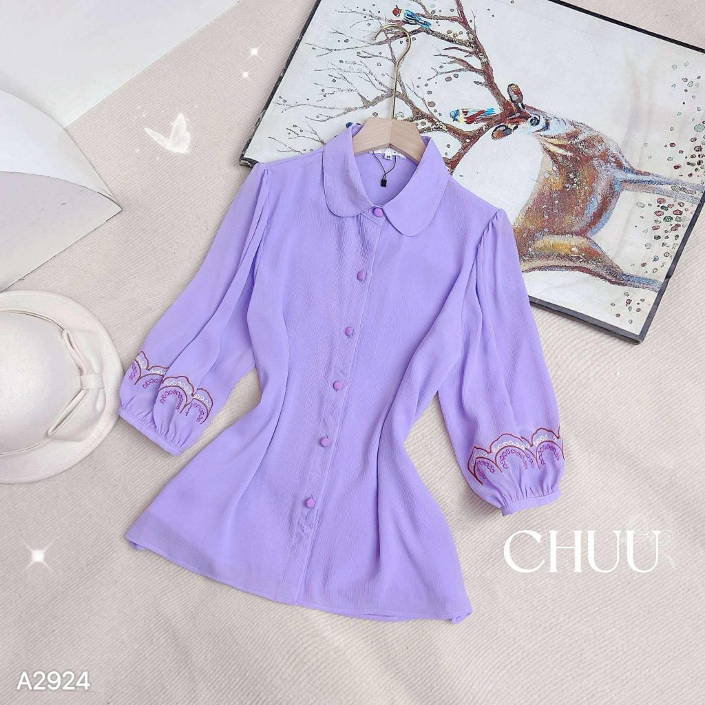 Áo Nút Bọc Đồi Núi A2924