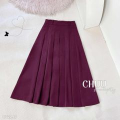 Chân Váy Tennis Dài Bản Đai 80cm CV2098