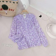Áo Sơ Mi Ren Cây Cầu AT9001.2928