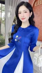 Áo Dài Chùm Hoa Dại AD2967 (áo lẻ)