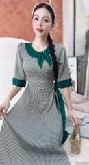 Áo Dài Món Qùa Nơ AD2956 (áo lẻ)