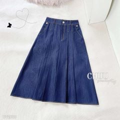 Chân Váy Jean Li Chỉ 76Cm CV2088