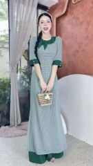 Áo Dài Món Qùa Nơ AD2956 (áo lẻ)