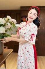 Áo Dài Hương Mật Ong AD9002.2723 (áo lẻ)