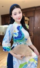 Áo Dài Tay Ngọc Lúc Lắc AD2973 (áo lẻ)