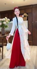 Áo Dài Tóc Tết Nhuỵ AD2984 (áo lẻ)