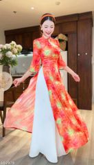 Áo Dài Lâm Yên Tử AD2979 (áo lẻ)
