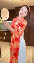 Áo Dài Lâm Yên Tử AD2979 (áo lẻ)