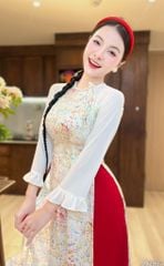 Áo Dài Tóc Tết Nhuỵ AD2984 (áo lẻ)