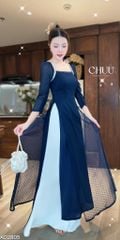 Áo Dài 4 Tà Ngọc Ruby AD2805 (Áo lẻ)