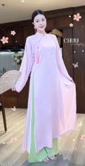 Áo Dài 4T Ngũ Thân Đài Cát + PK AD2997 (áo lẻ)
