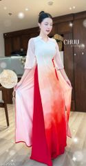 Áo Dài Màu Cực Quang + PK AD2998 (áo lẻ)