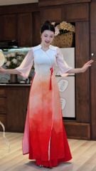 Áo Dài Màu Cực Quang + PK AD2998 (áo lẻ)