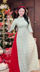 Áo Dài Tay Ngọc Lúc Lắc AD2973 (áo lẻ)