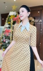 Áo Dài Bi + Cổ Sơ Mi AD2994 (áo lẻ)