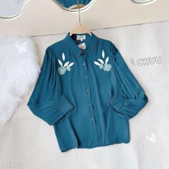 Áo Sơ Mi Hoa Đua Nở A2943
