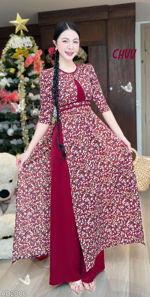 Áo Dài Tháp Tam Giác AD2000 (áo lẻ)