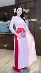 Áo Dài 4 Tà Châu Báu AD3032 (áo lẻ)