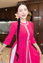 Áo Dài 4 Tà Khánh Niên AD9003.2692 (áo lẻ)