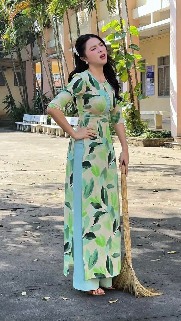 Áo Dài Tháp Tam Giác AD2000 (áo lẻ)