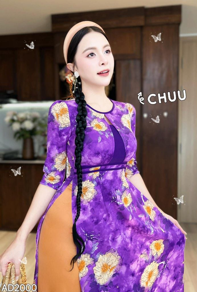 Áo Dài Tháp Tam Giác AD2000 (áo lẻ)