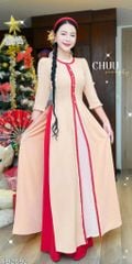Áo Dài 4 Tà Khánh Niên AD9003.2692 (áo lẻ)