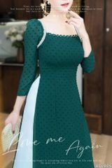 Áo Dài 4 Tà Ngọc Ruby AD2805 (Áo lẻ)