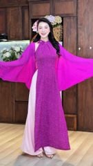 Áo Dài Yếm + Choàng Nấm Kèm Phụ Kiện AD3027 (áo lẻ)