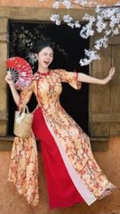 Áo Dài Mỳ Quảng AD2025 (áo lẻ)