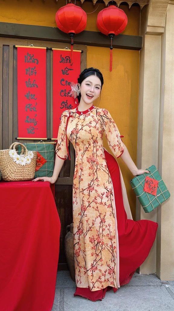 Áo Dài Mỳ Quảng AD2025 (Áo lẻ)