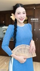 Áo Dài 4 Tà Châu Báu AD3032 (áo lẻ)