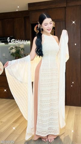 Áo Dài + Choàng Đám Mây AD9003.3035 (áo lẻ)