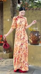 Áo Dài Phong Lan Rừng AD2021 (áo lẻ)