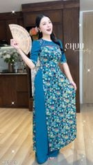 Áo Dài Line Nút Bọc P2 AD9002.3029 (áo lẻ)