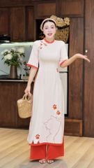 Áo Dài Paw Paw 125cm AD3036 (áo lẻ)
